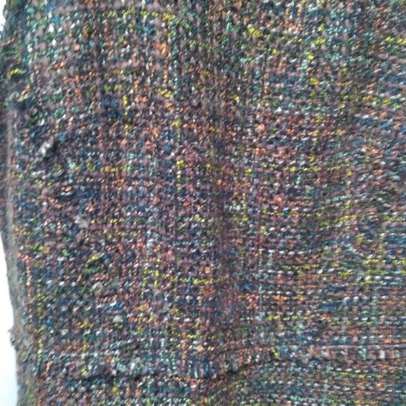 Ann Taylor Petite Fringe Tweed Sheath Dress NWT - Picture 4 of 9